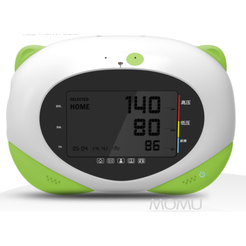 medical supplier raycome cute design child digital blood pressure monitor